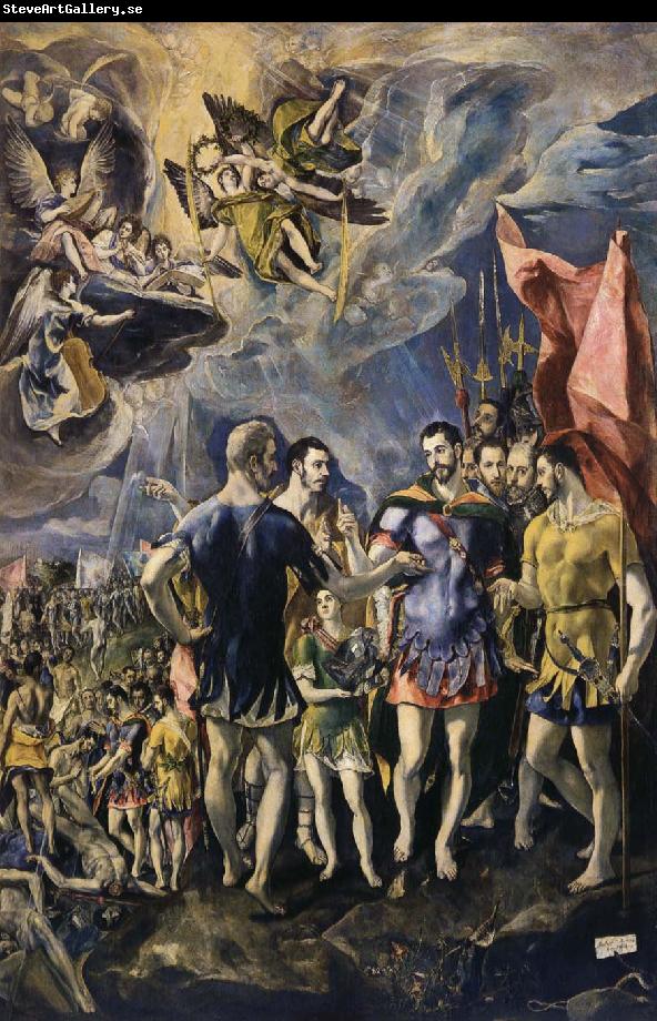El Greco The Martyrdom of St Maurice